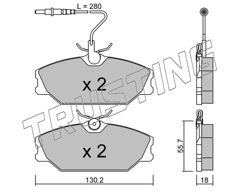 Comprar Pastillas delanteras de freno Espace II J63