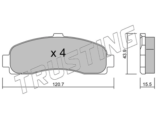 Comprar Pastillas delanteras de freno Micra  K11