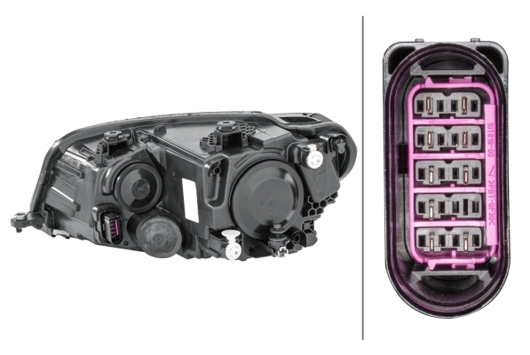 Luz derecha para Volkswagen Caddy IV SAB, SAJ