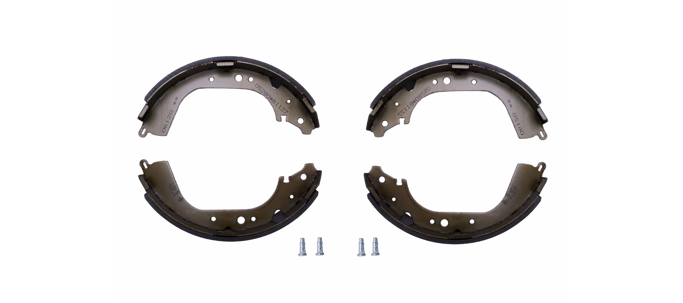 Zapatas de freno traseras para Nissan Patrol  (K260)