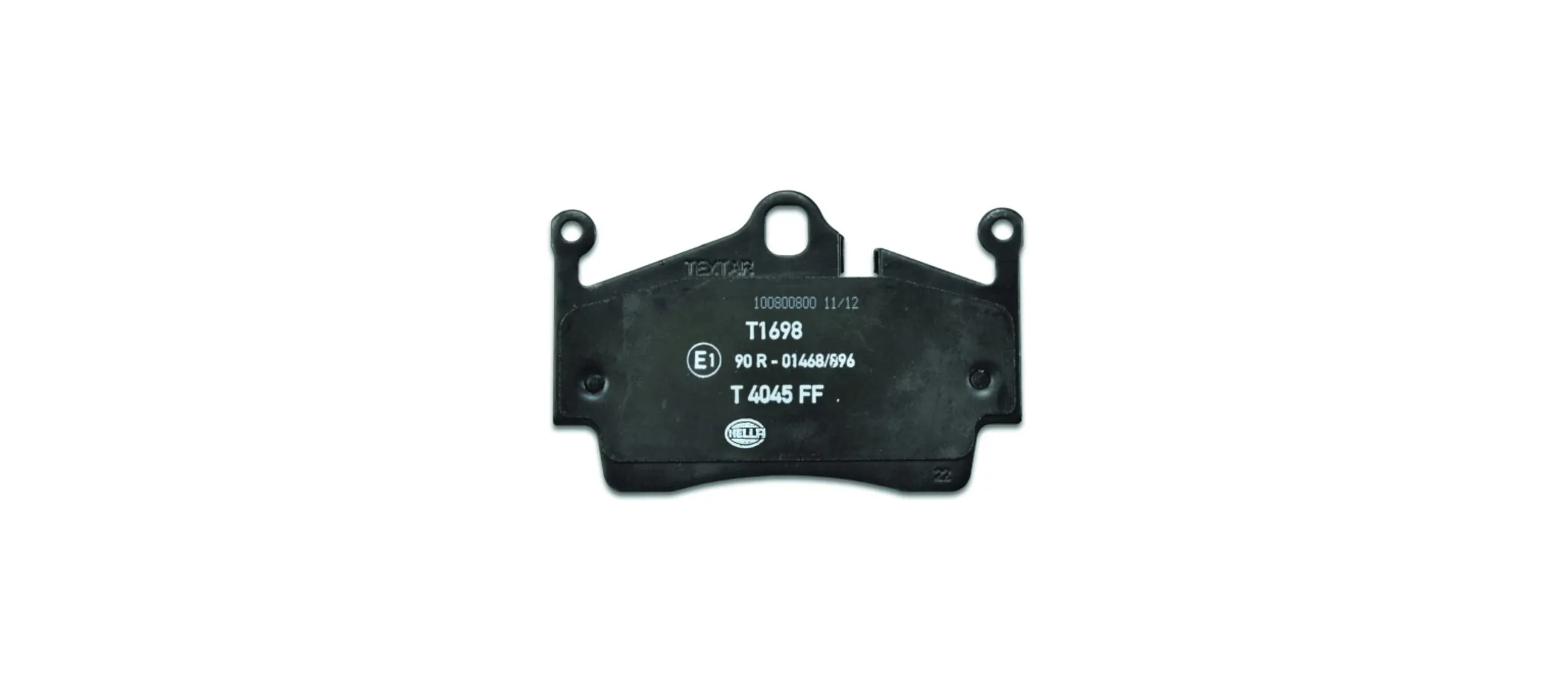 8DB355013311 HELLA Pastillas freno traseras