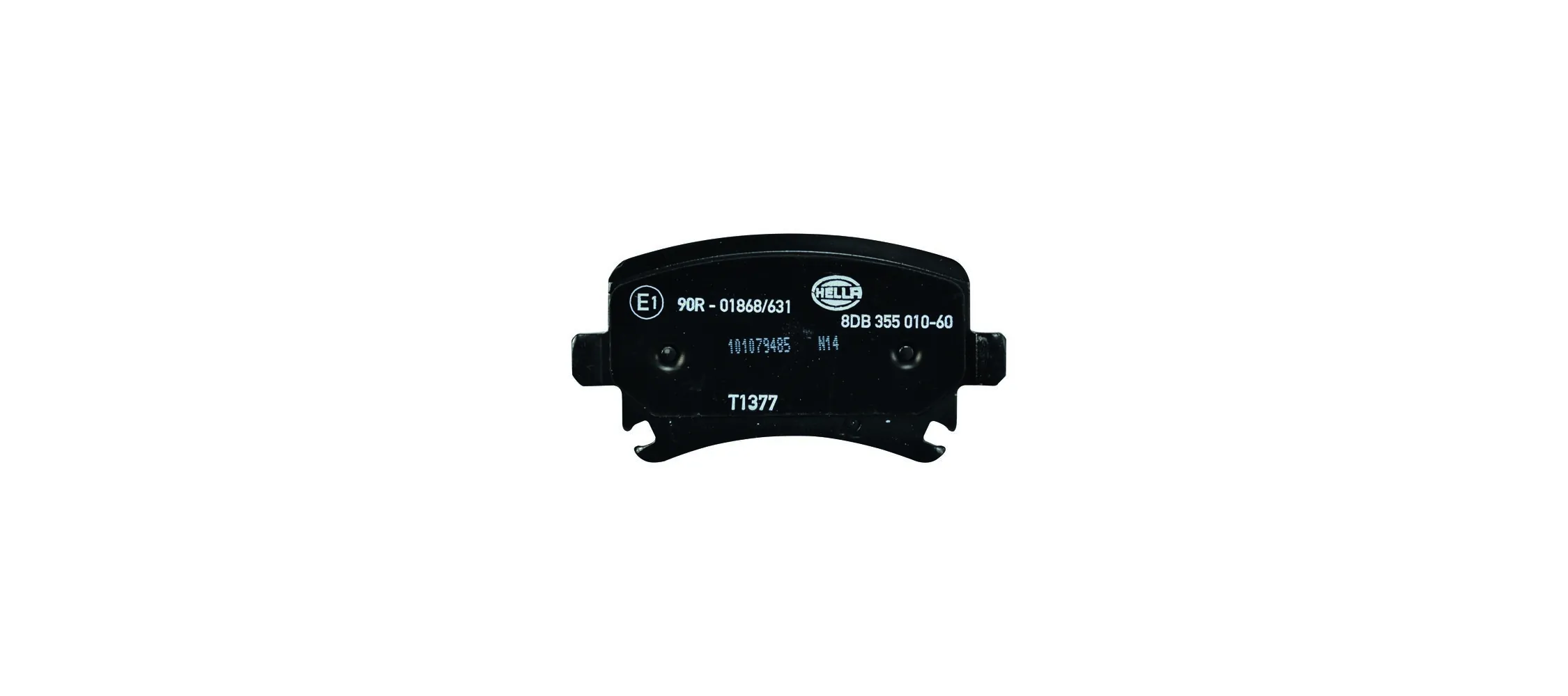 8DB355010601 HELLA Pastillas freno traseras