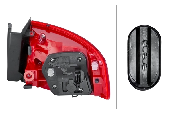 2VA010085091 HELLA Piloto trasero exterior izquierdo