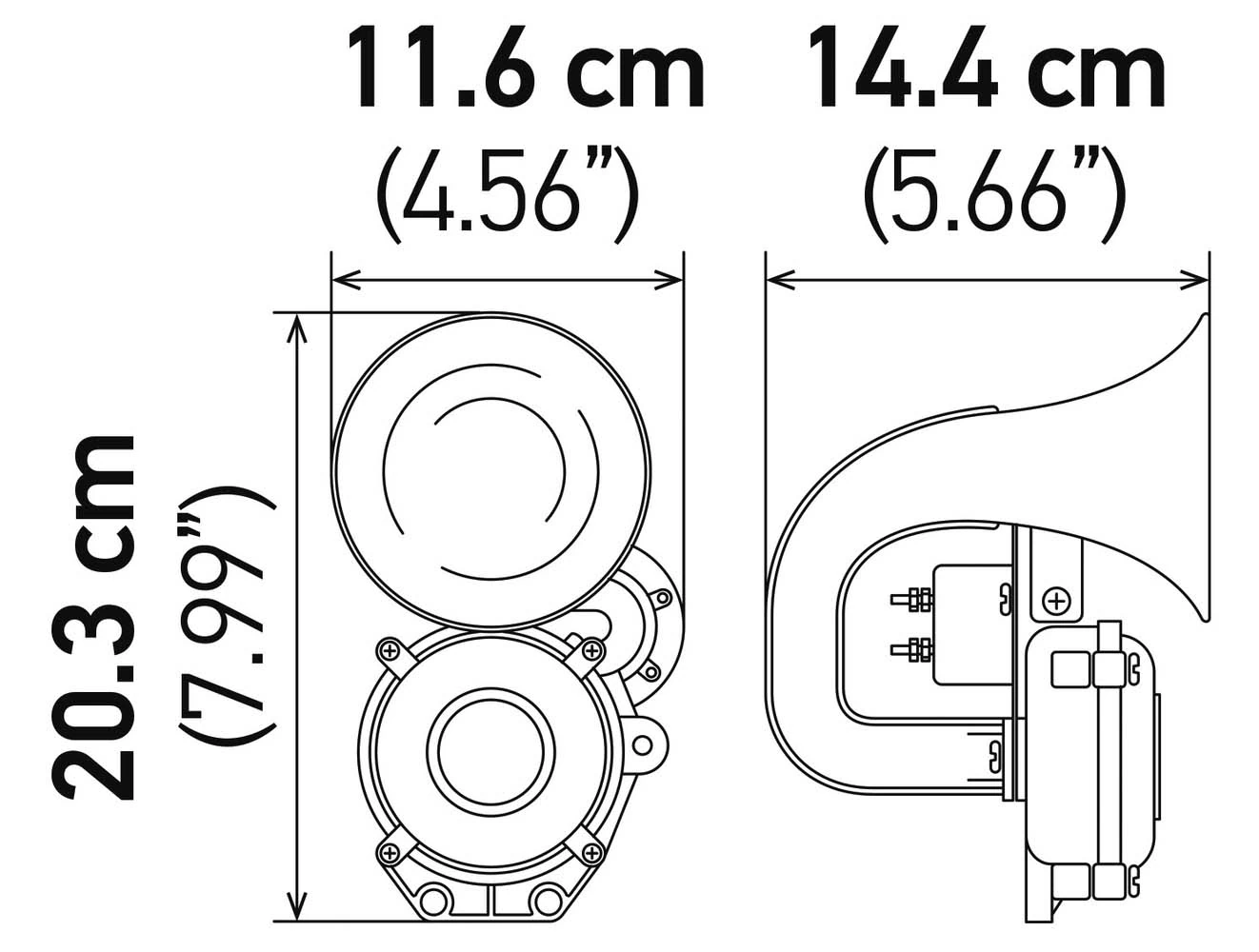 Claxon HELLA 3PA013410011 precio, desde 72,77 EUR