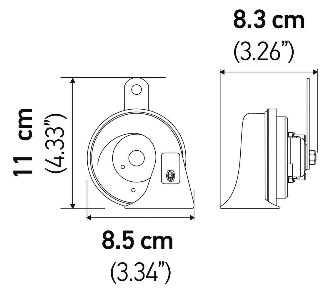 Comprar 3FH007424801 HELLA Claxon