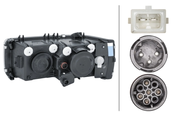 Faro derecho DAF 105 XF camiones tractores (2005 - 2013) precio, desde 93,97 EUR