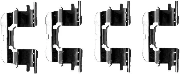 Comprar Juego de resortes de sujeción de pastillas de freno delanteras Toyota Yaris  P10