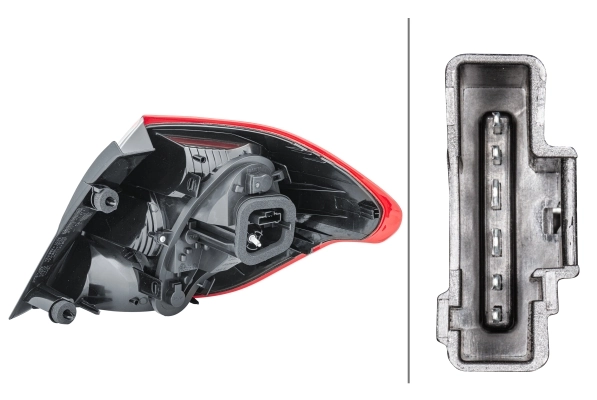 2VP354988011 HELLA Piloto trasero exterior izquierdo