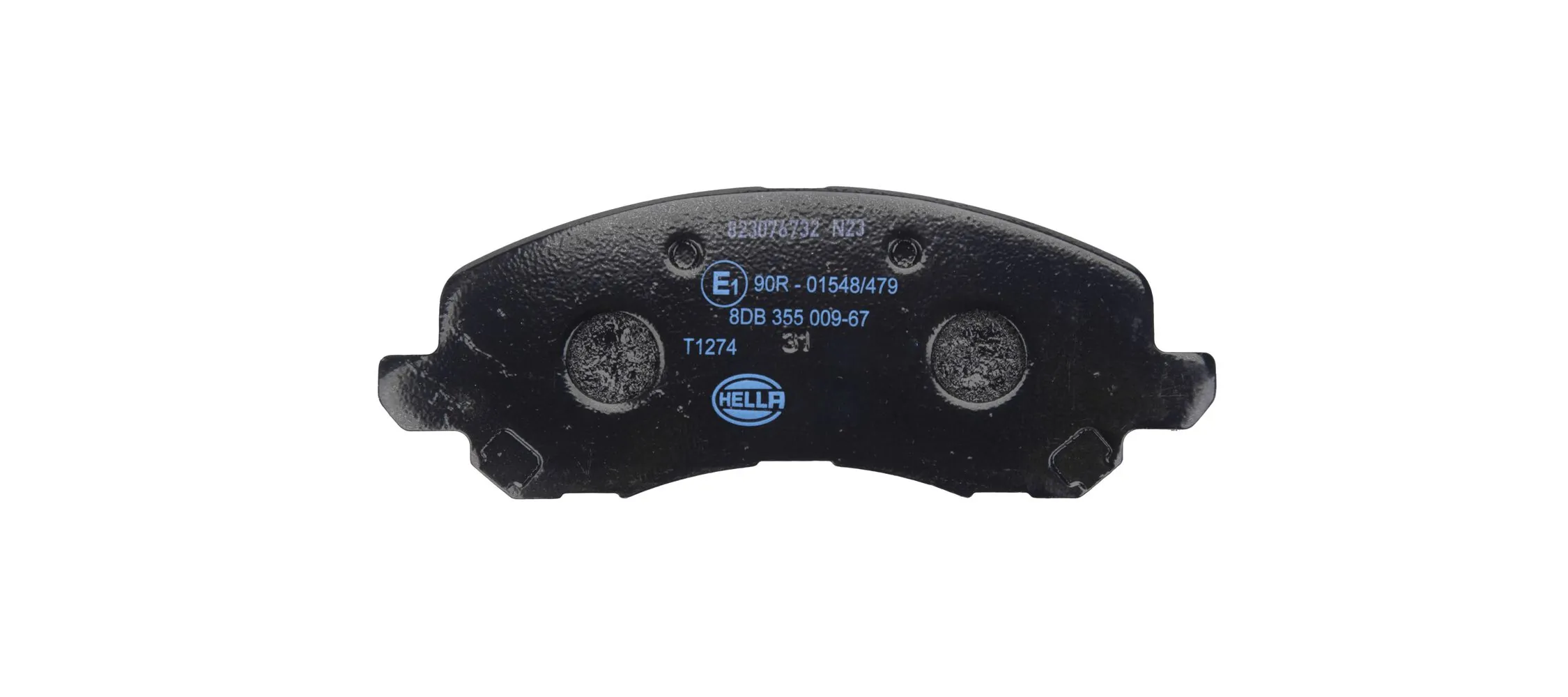 8DB355009671 HELLA Pastillas delanteras