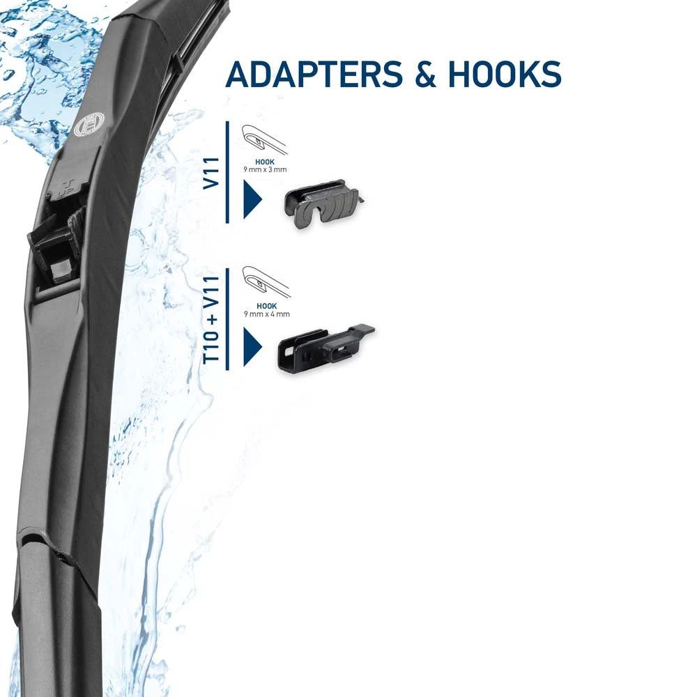 Escobilla del limpiaparabrisas del lado del pasajero para Hyundai Matrix  FC