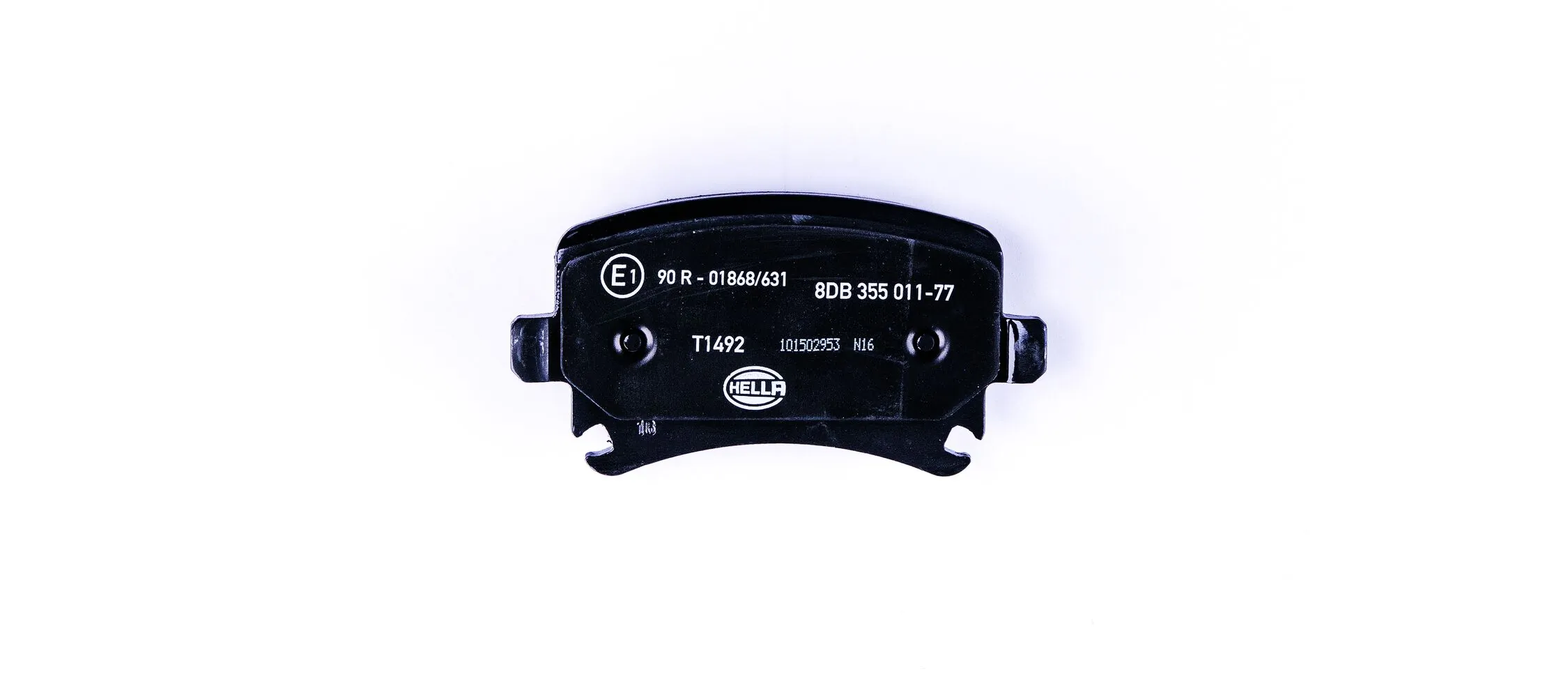 8DB355011771 HELLA Pastillas freno traseras