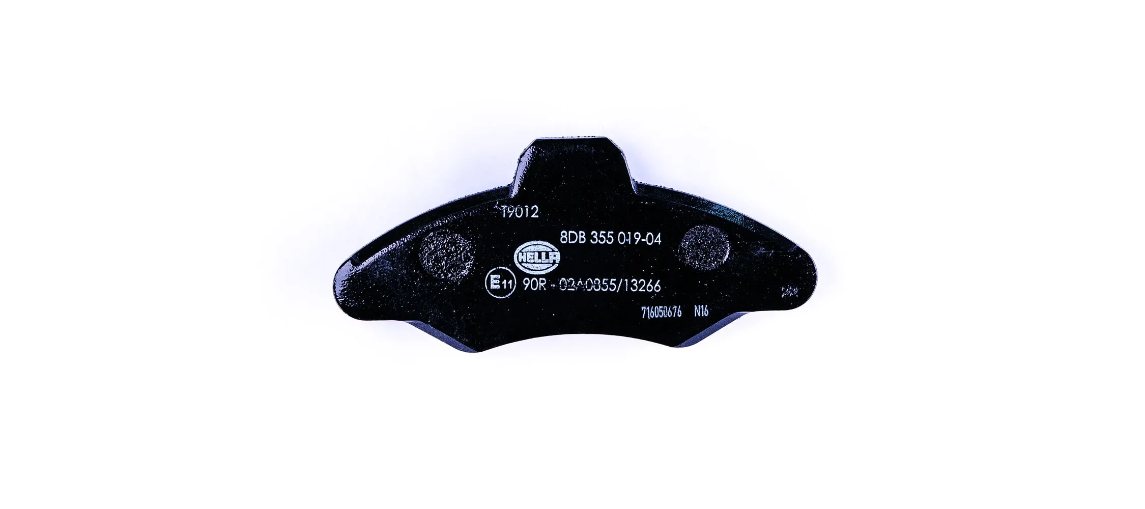 8DB355019041 HELLA Pastillas delanteras