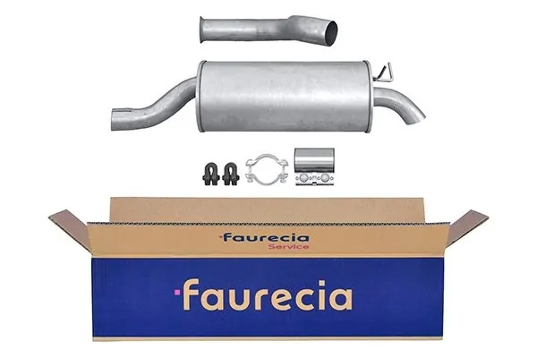 Silenciador trasero 7700832471 Renault (RVI)