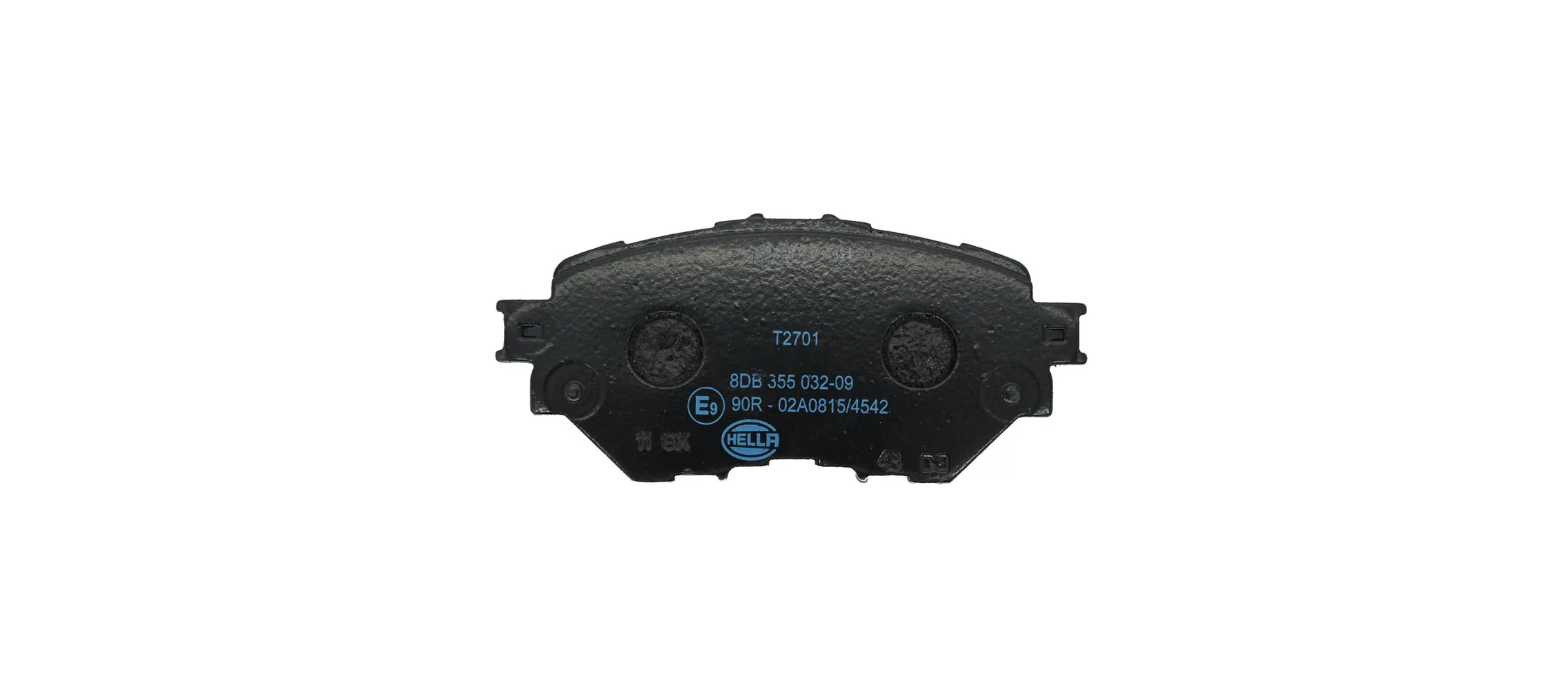 8DB355032091 HELLA Pastillas delanteras