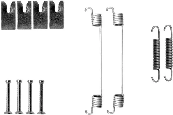 Kit de montaje de zapatas de freno traseras Nissan Note monovolumen (E11) (2006 - 2012) precio, desde 7,41 EUR
