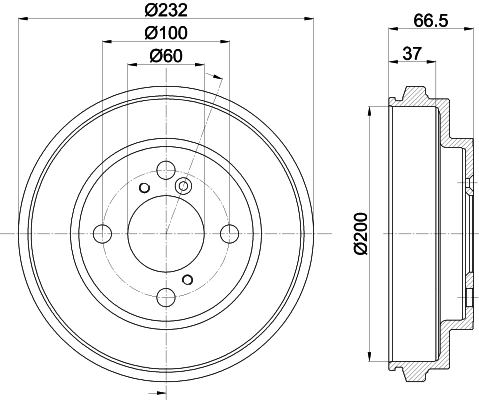 Comprar Tambor de freno trasero Suzuki Ignis II FH a bajo precio