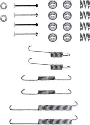 Kit de montaje de zapatas de freno traseras Citroen ZX hatchback (N2) (1991 - 1997) precio, desde 6,71 EUR