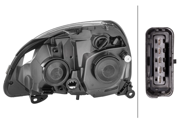 Faro derecho Renault Clio 2