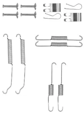 Kit de montaje de zapatas de freno traseras Ford Fiesta Mk6 hatchback (CB1) (2008 - 2016) precio, desde 9,99 EUR