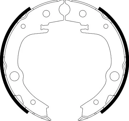  Zapatas de freno de mano Toyota Corolla 