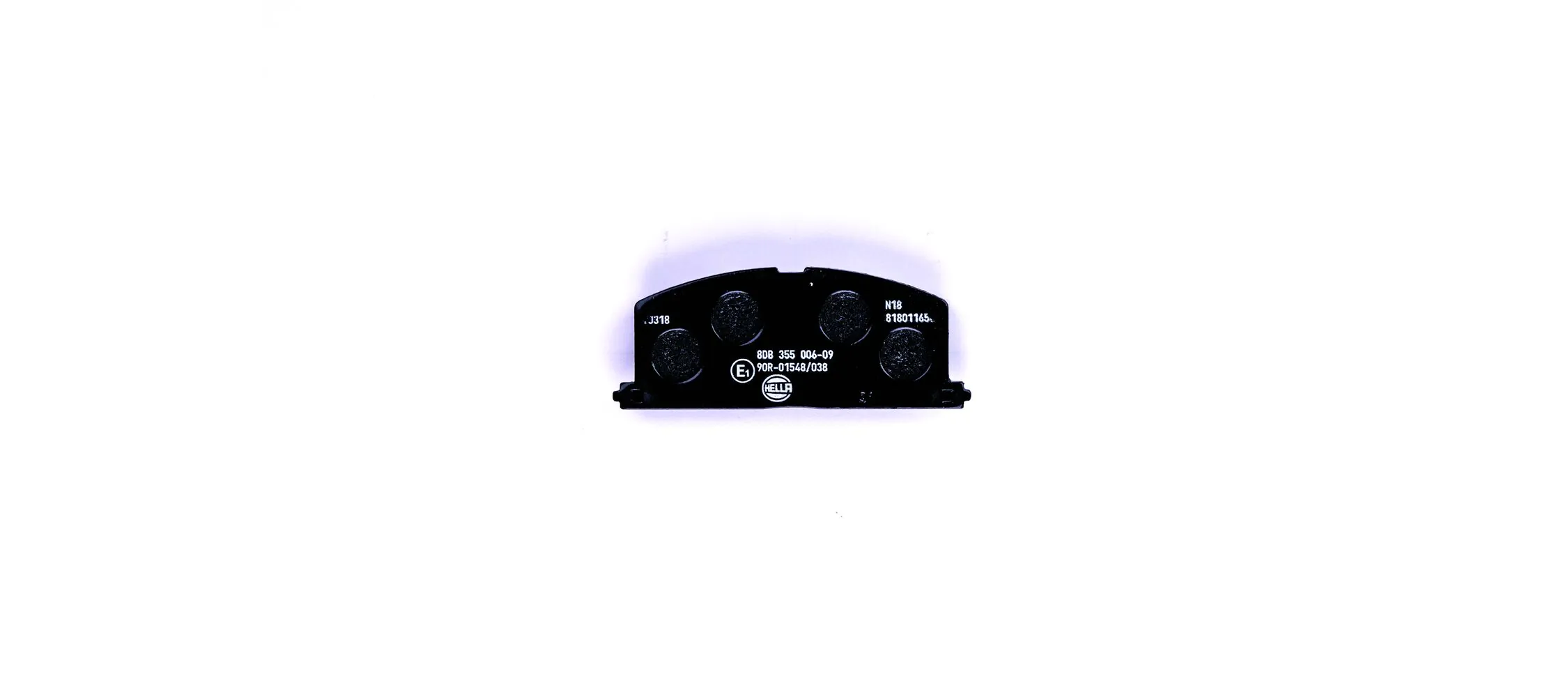 8DB355006091 HELLA Pastillas delanteras