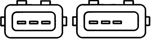 Sensor de posición del acelerador para Audi 80 B4 8C2