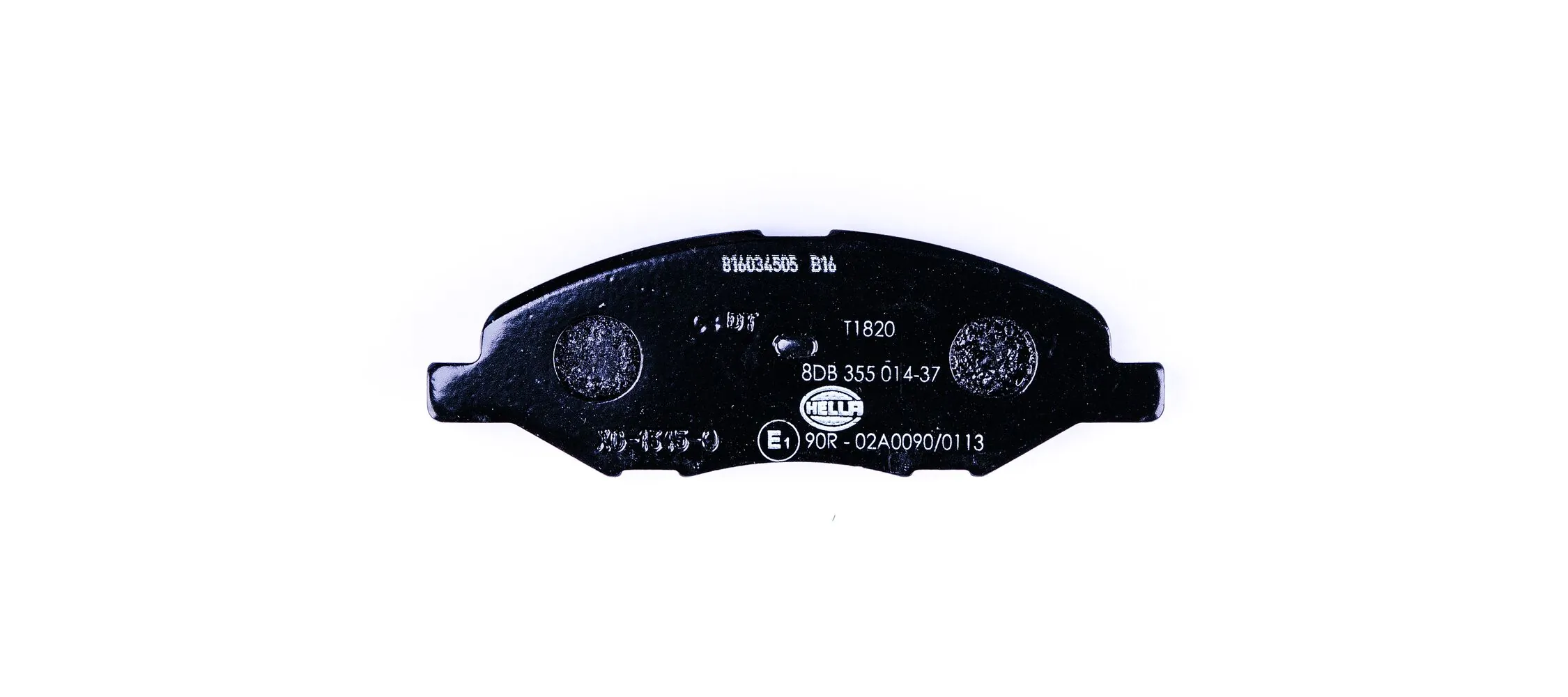 8DB355014371 HELLA Pastillas delanteras