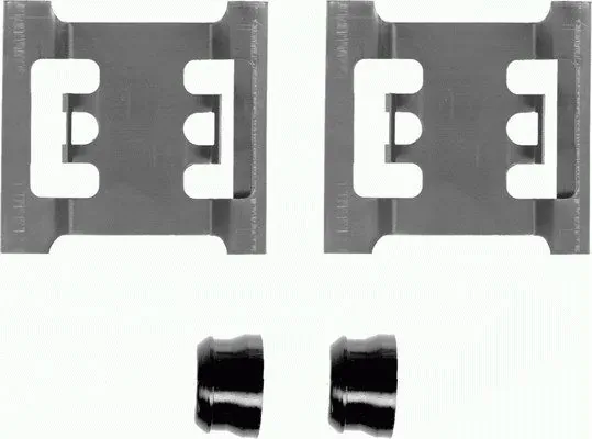 Comprar Juego de resortes de sujeción de pastillas de freno delanteras Ford Transit  E a bajo precio