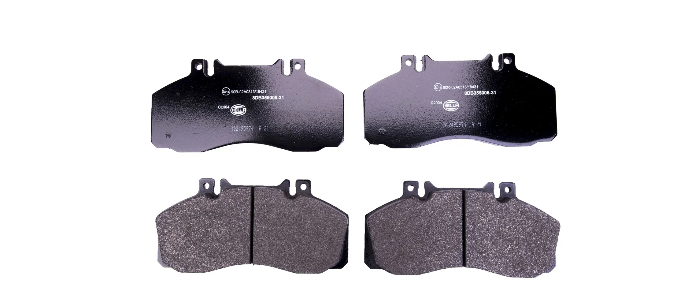 Pastillas de freno traseras 248 Magneti Marelli