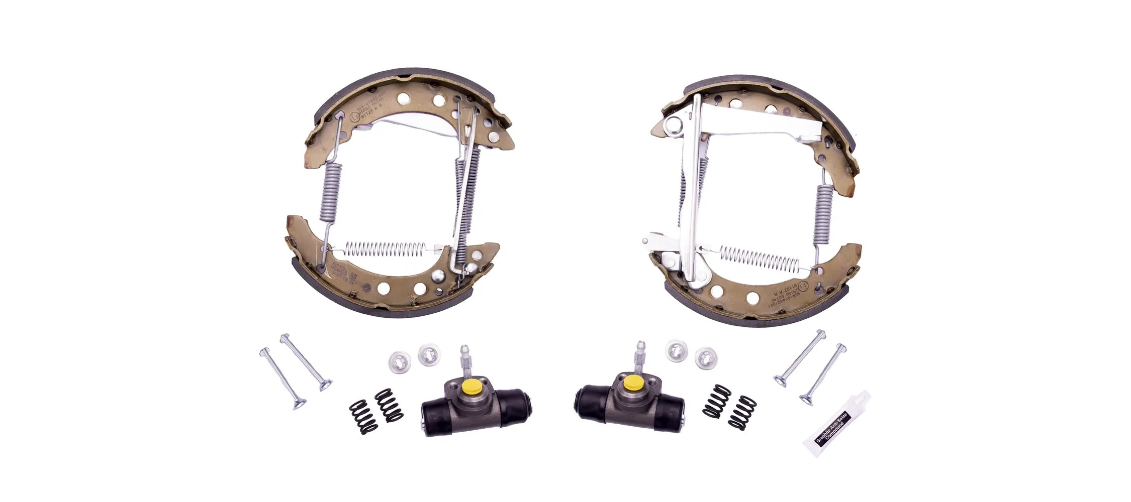 Kit de zapatas de frenos de tambor, con cilindros, completo Jetta I sedán (1979-1984) original desde 63,84 €