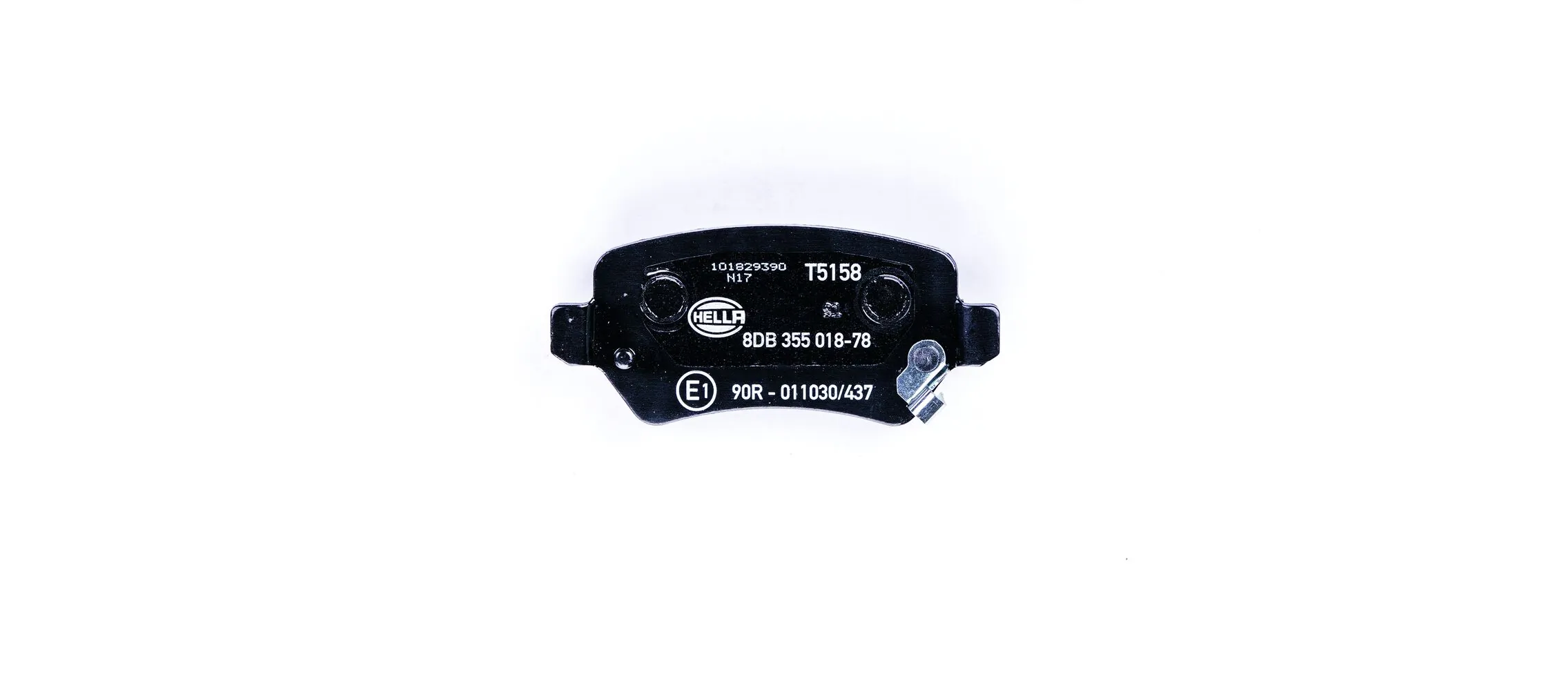 8DB355018781 HELLA Pastillas freno traseras