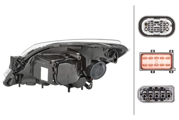 Faro derecho 1216570 General Motors