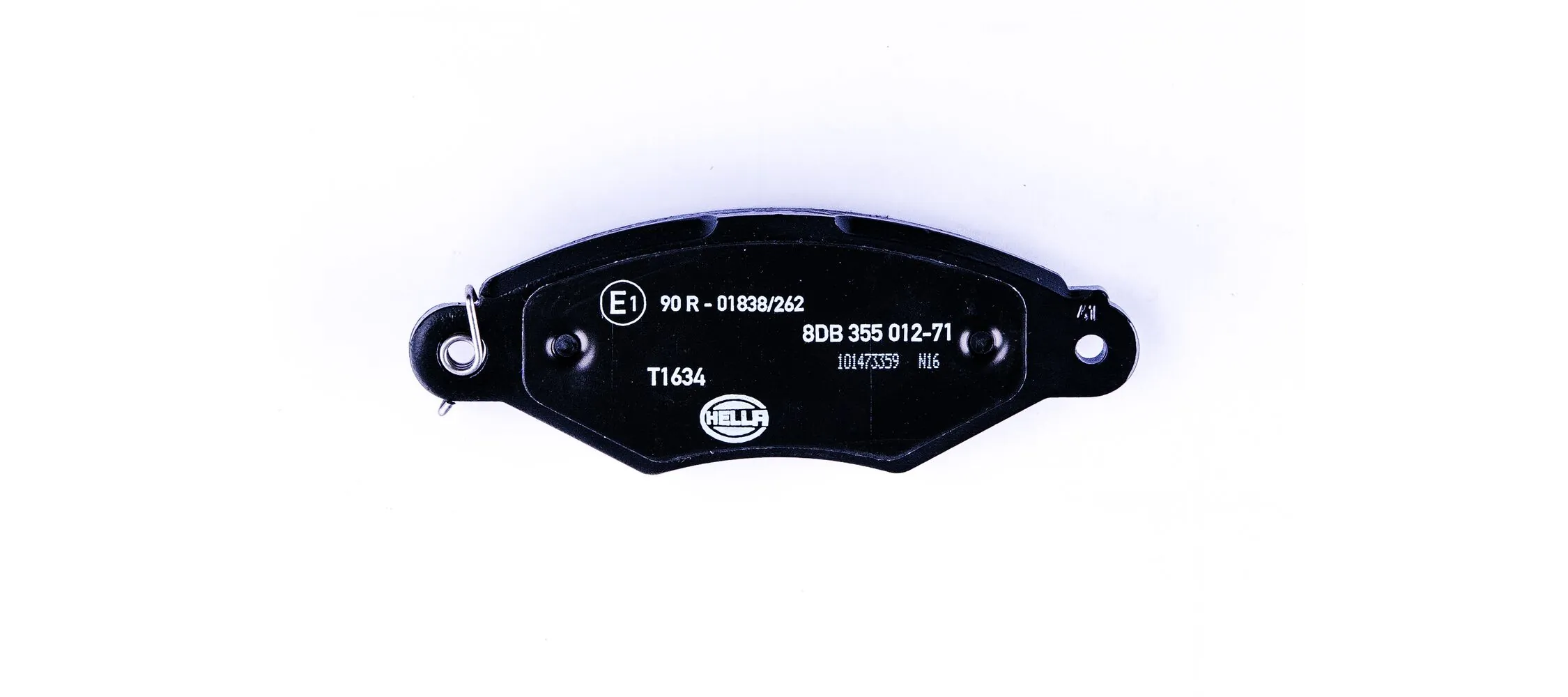 8DB355012711 HELLA Pastillas delanteras