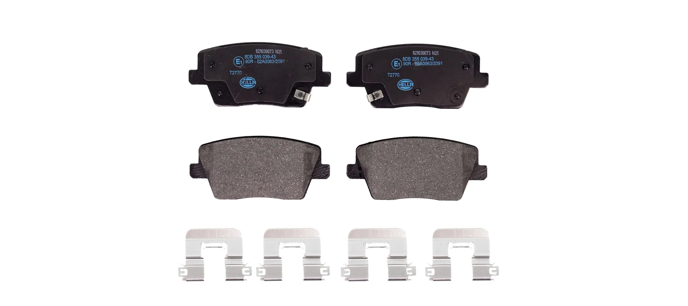 58302S0A51 Hyundai/Kia Pastillas freno traseras