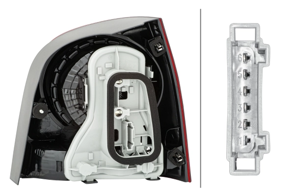 2VA965303071 HELLA Piloto trasero izquierdo