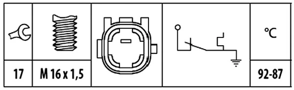  Sensor de temperatura Toyota Corolla 