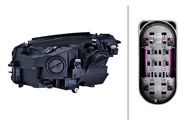 Luz derecha para Mercedes GLC  X253