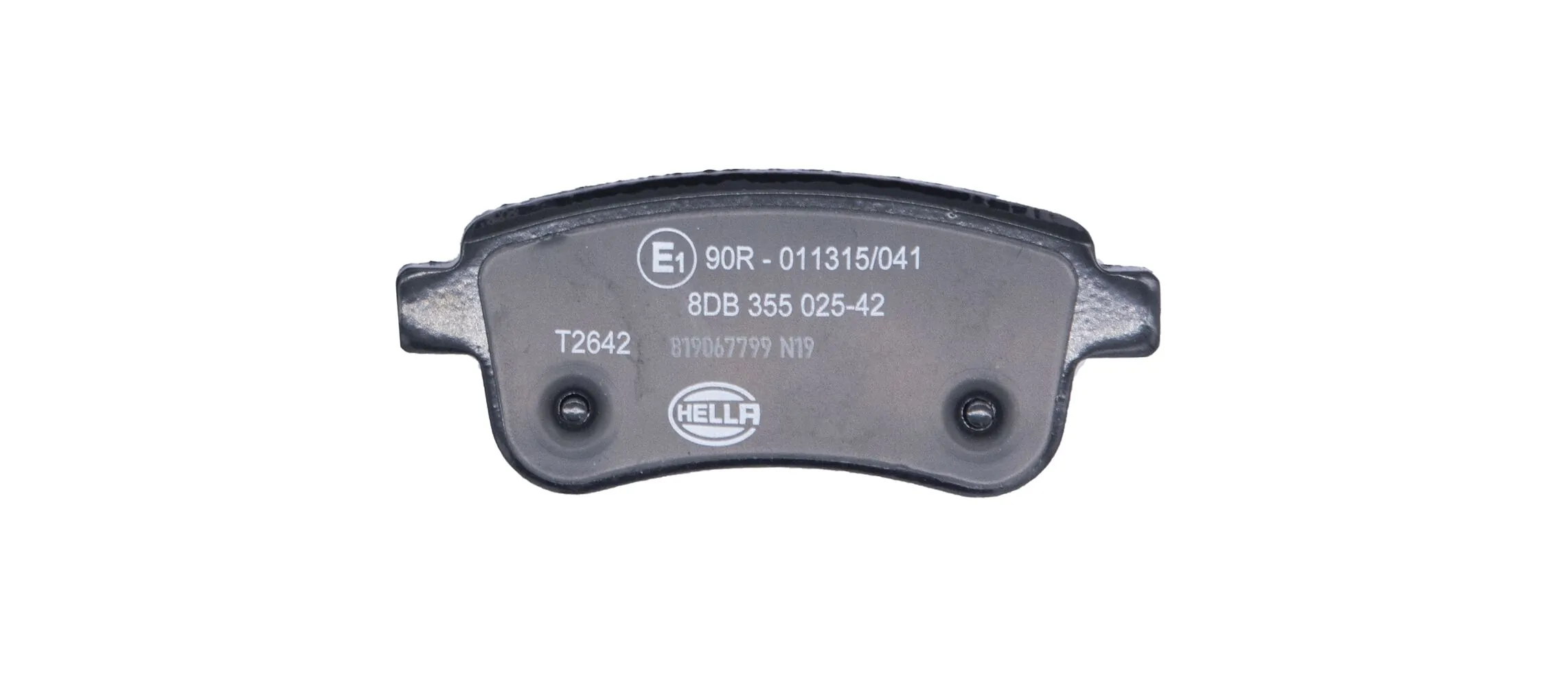 8DB355025421 HELLA Pastillas freno traseras