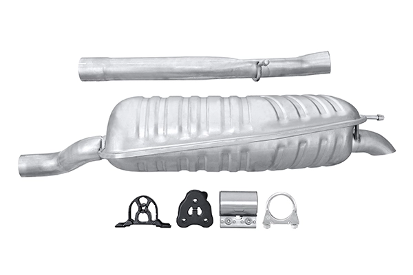 Silenciador trasero para BMW 3  E46