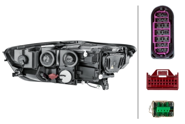 Luz derecha para Audi A6 C7 4G2, 4GC