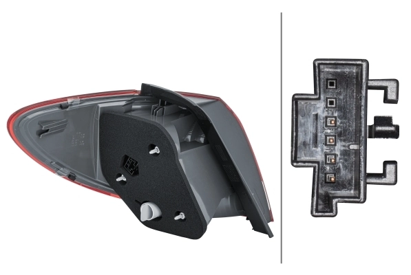 2SD354873021 HELLA Piloto trasero exterior derecho