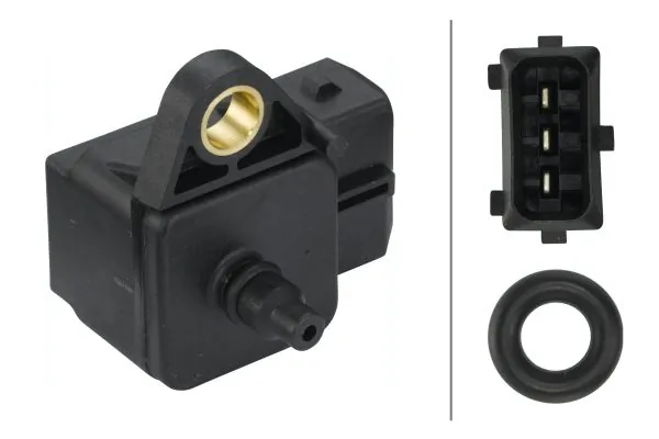 6PP009400561 HELLA Sensor, presión colector de admisión 