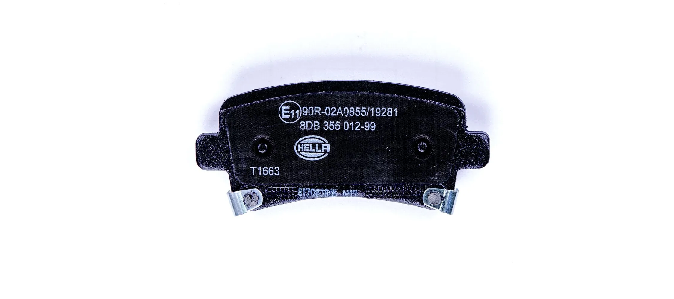 8DB355012991 HELLA Pastillas freno traseras