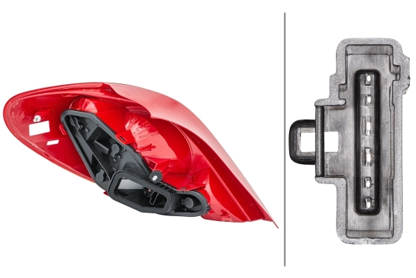 Piloto trasero derecho Peugeot 207 hatchback (WA, WC) (2006 - 2015) precio, desde 55,18 EUR
