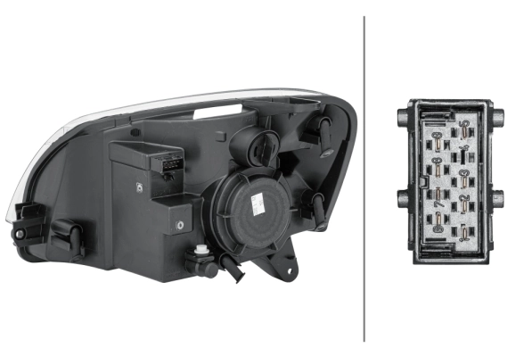 Luz derecha para Peugeot Partner I 5F