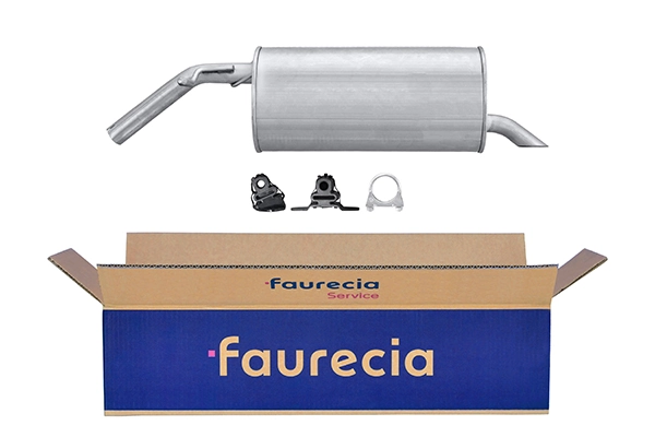 Silenciador trasero para Citroen C3 2R, 2C