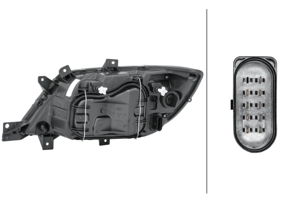  Faro derecho Mercedes Sprinter 