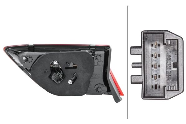 2SA012520051 HELLA Piloto trasero interior izquierdo