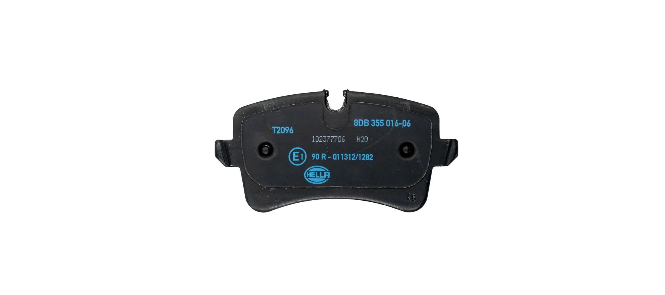 8DB355016061 HELLA Pastillas freno traseras