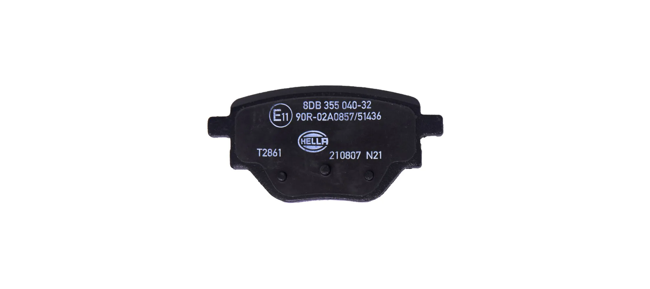 PF1244 Magneti Marelli Pastillas freno traseras